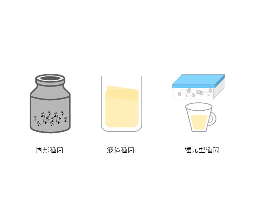 種菌の種類